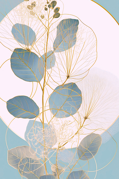 Gilded Serenity Bloom
