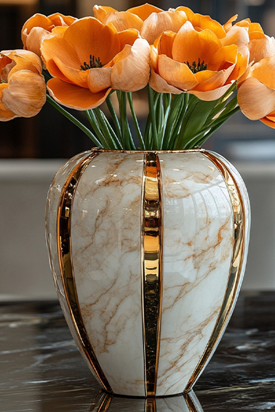 Veined Amber Blossom