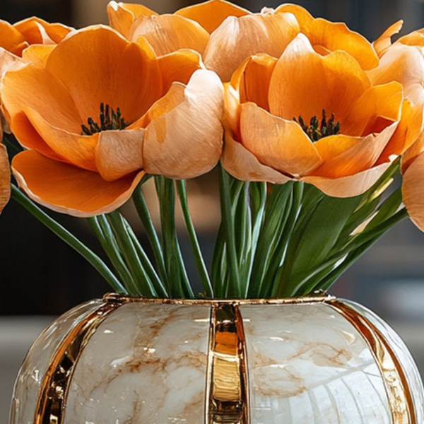 Veined Amber Blossom