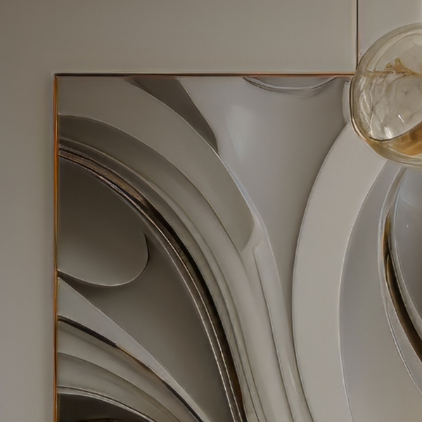 Ivory Gilt Spiral